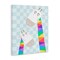 Stupell Industries Rainbow Geometric Giraffe Canvas, design by Carla Daly